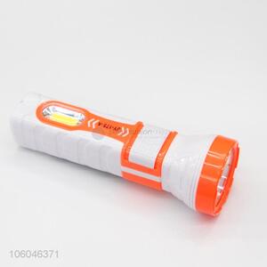 New led flashlight rechargeable with solar panel