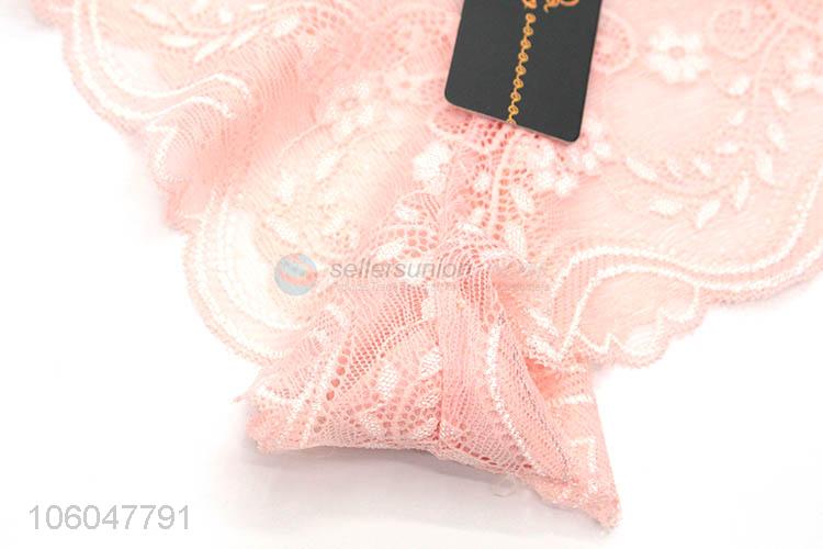 Factory sales women sexy exquisite soft lace underpant panties