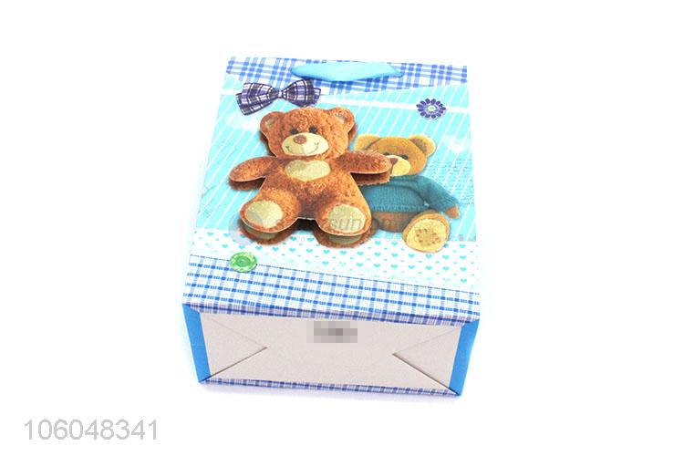 Hot Selling Bear Pattern Paper Gift Bag