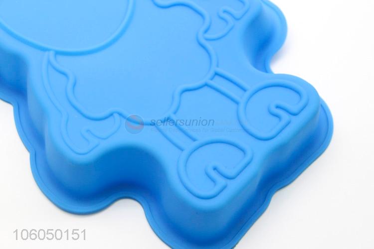 Wholesale price eco-friendly silicone catoon cake mold