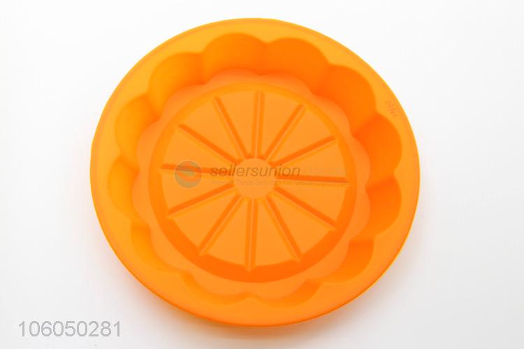 Hot silicone round shape cake mold /silicone single mould