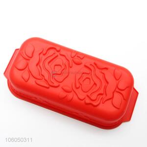 Excellent quality eco-friendly silicone cute rectangle cake mould