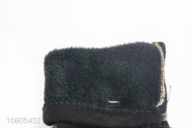 High Quality Velvet Lining Winter Warm Gloves For Women