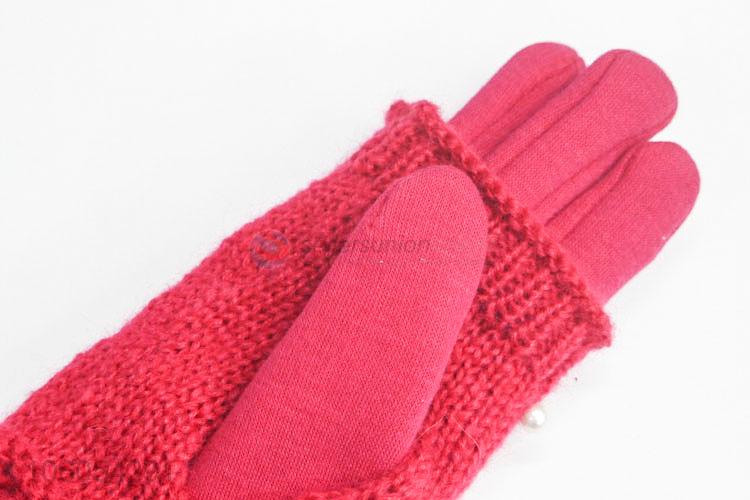 Fashion Winter Dual Purpose Velvet Warm Gloves For Children