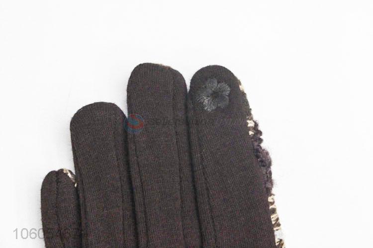 Unique Design Fashion Winter Touch Screen Gloves Warm Gloves