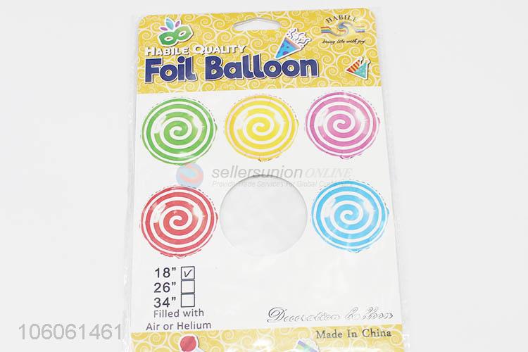 Hot Sale Lollipop Party Foil Balloon for Decoration