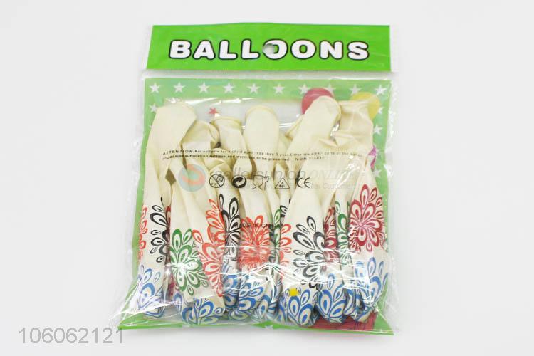 Very Popular Wedding Party Decoration Flower Pattern Balloon