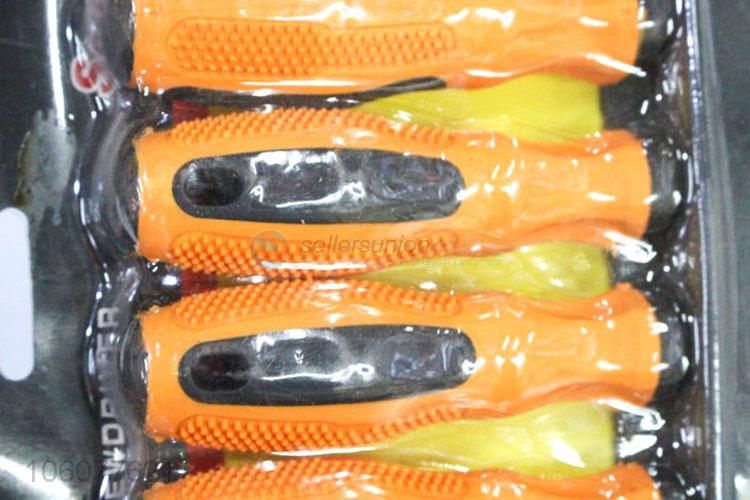 Hot Selling 6 Pieces Non-Slip Handle Screwdriver Set