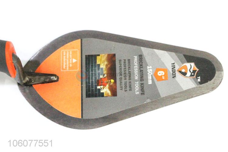 Round Head Brick Trowel Steel Bricklaying Trowel