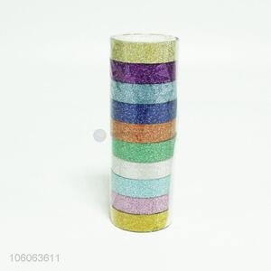 Top Sale 10PCS DIY Glitter Tape