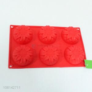 Newly design flower shape silicone cake mould