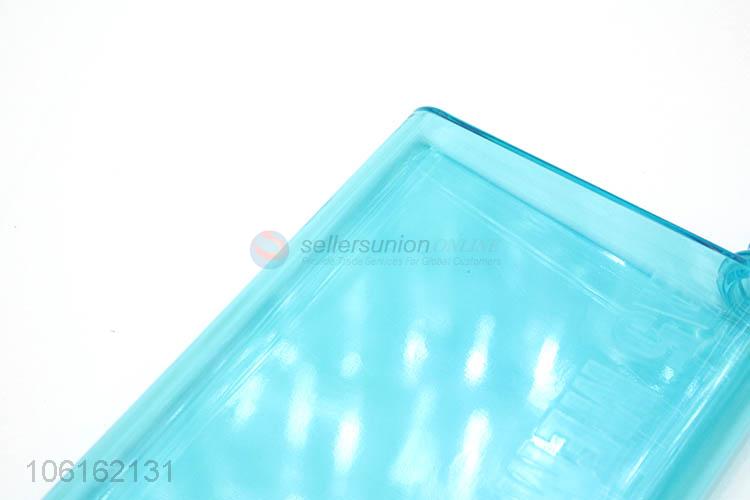Excellent quality 380ml A5 memo flat plastic water bottle