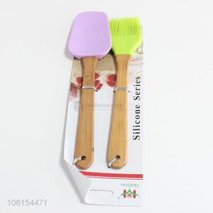 Wholesale 2 Pieces Silicone Brush Barbecue Brush