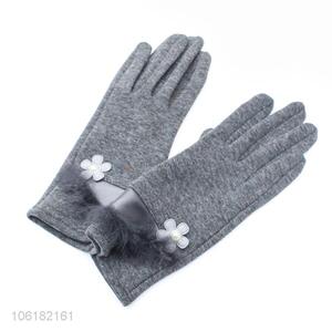 Popular Soft Outdoor Warm Gloves For Women