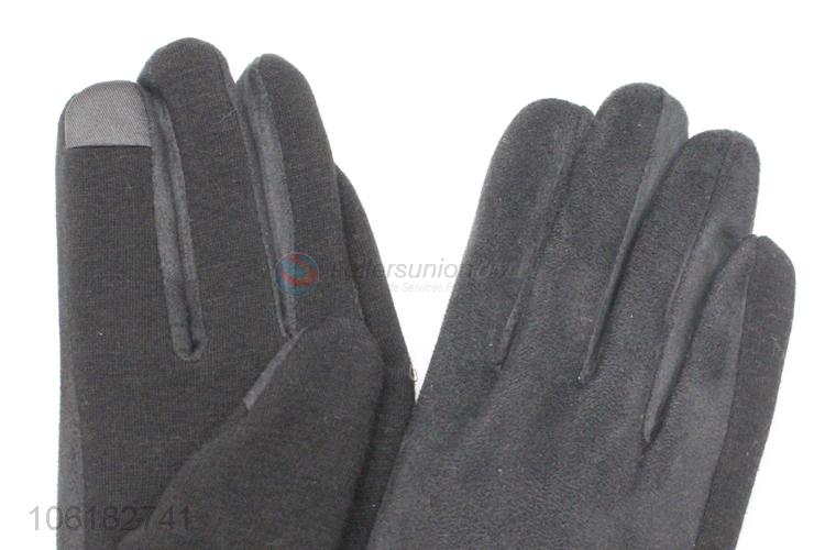 Unique Design Touch Screen Gloves Ladies Warm Glove