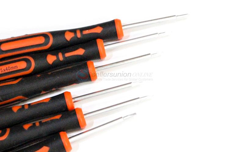 China maker 6pcs hand tools professional screwdriver set