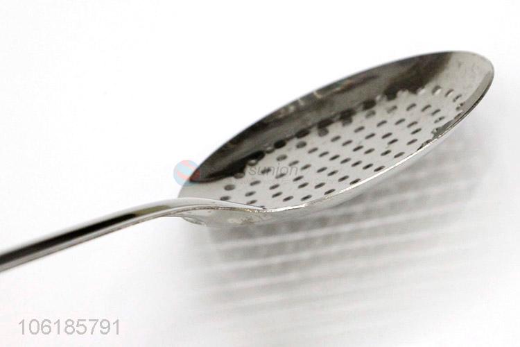 High sales cooking utensils stainless steel slotted ladle