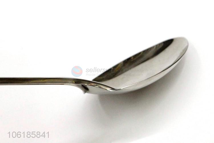 Factory price kitchen products stainless steel long dinner spoon