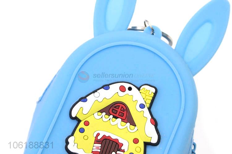 Advertising and Promotional Zipper Coin Purse with Cartoon Design