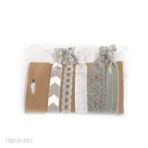 Delicate Design 5 Pieces Hair Ring Hair Band