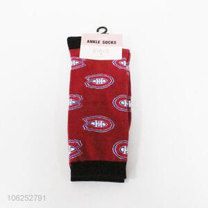Custom comfortable soft  winter thick warm mens polyester socks
