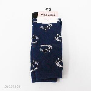 High quality polyester men's polyester business sock