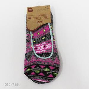 Top Sale Polyester Boat Invisible Man Socks