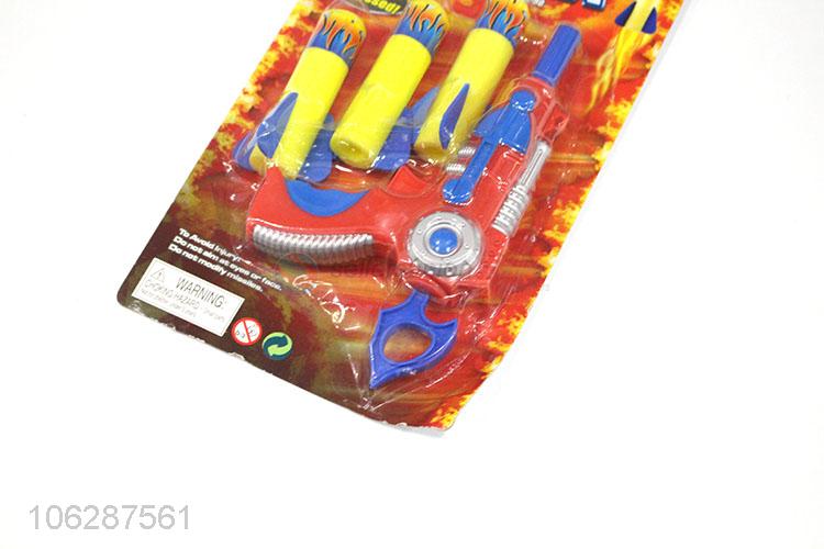 Factory Sell Plastic Shoot Gun Toy With Soft Bullet