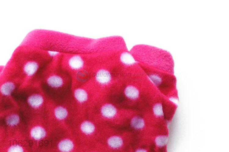 Factory price warm dog clothes winter vest pet supplies