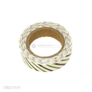 Best sale diagonal stripe printing pvc adhesive tapes