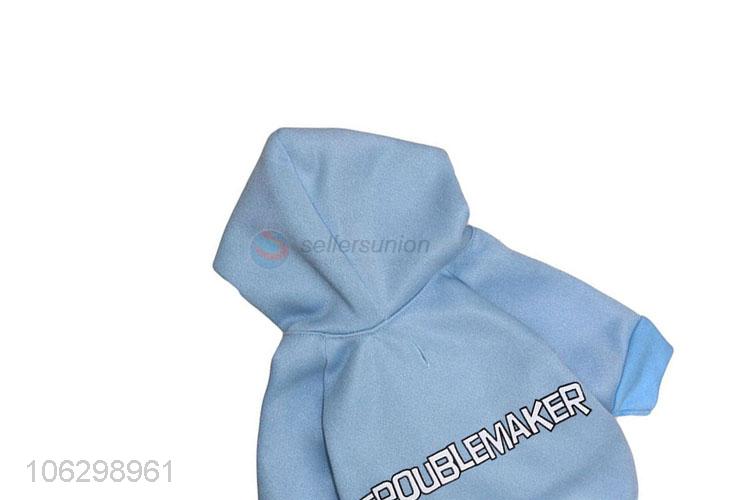 Popular Pet Fleece Hoodie Soft Dog Clothes