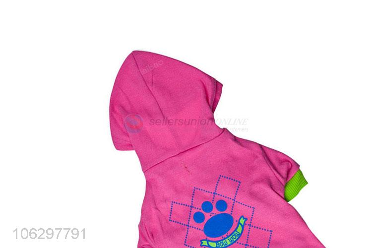 Lovely Design Colorful Cotton Hoodie For Dog