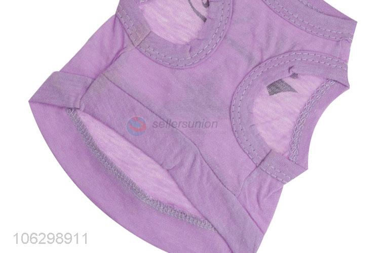 Custom Pet Cotton Tank Top Fashion Pet Clothes