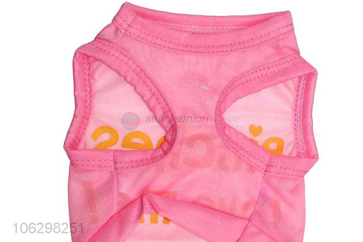 Best Selling Cotton Pet Clothes Dog Vest