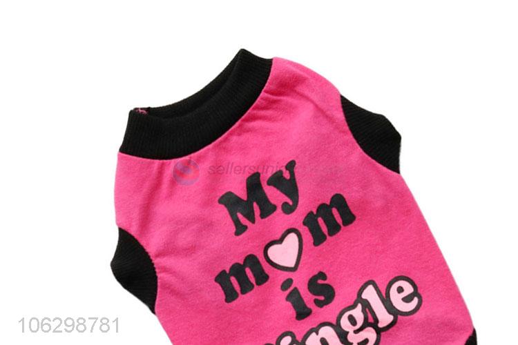 Hot Selling Pet Clothes Cotton Dog Apparel