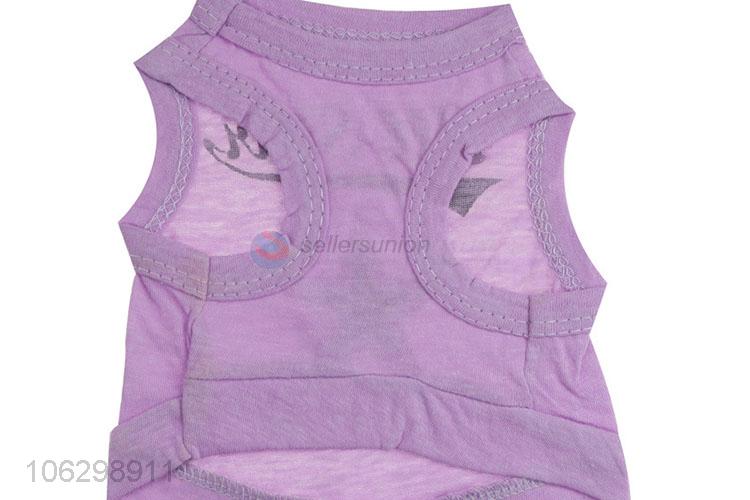 Custom Pet Cotton Tank Top Fashion Pet Clothes