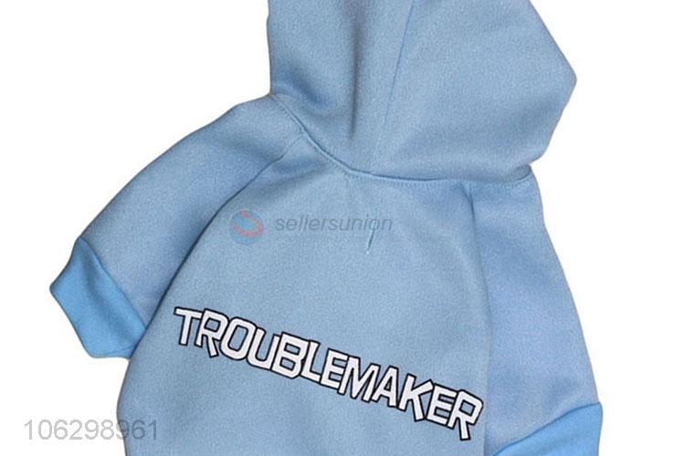 Popular Pet Fleece Hoodie Soft Dog Clothes