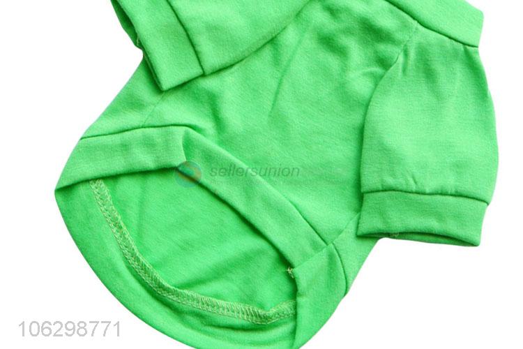 Fashion Colorful Cotton Half Sleeve Hoody For Pet