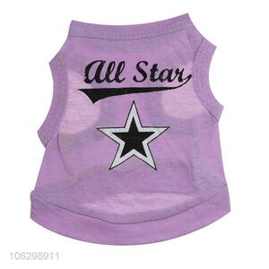 Custom Pet Cotton Tank Top Fashion Pet Clothes