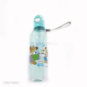 Cheap 650ML Transparent Plastic Water Bottle