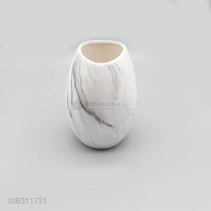 Recent design creative marbling ceramic vase for decoration