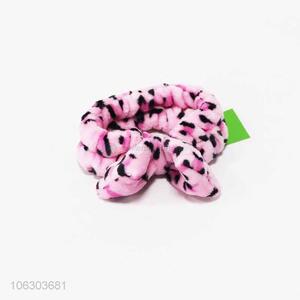 Factory Price Women Elasitc Big Bow Winter Headband