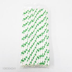 Factory price 25pcs eco friendly material paper straws