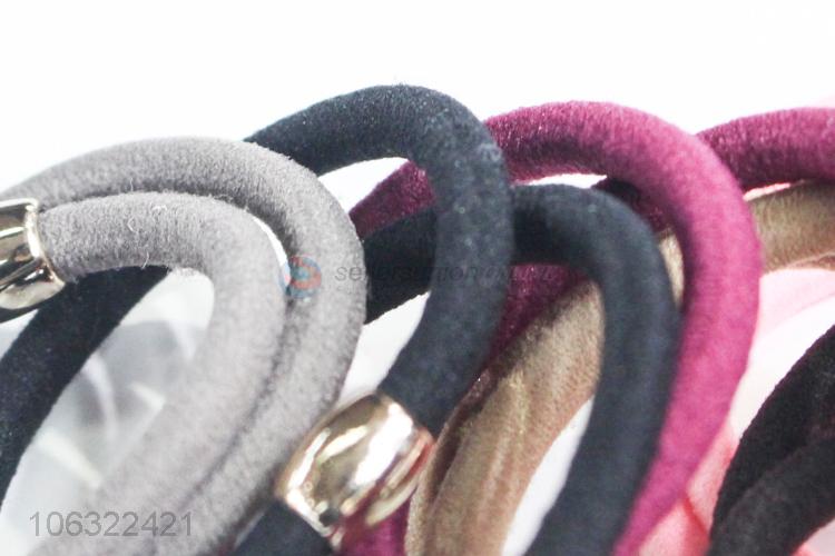 Wholesale Elastic Nylon Flat Hair Ring Girls Headwear