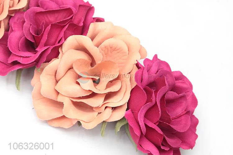 New Girl Flower Hair Wreath Baby Flower Headband