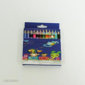 Promotional stationery 12pcs color pencils for kids