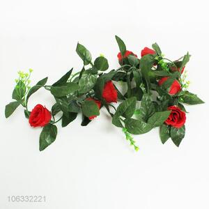 Hot selling garden home decor artificial rose flower