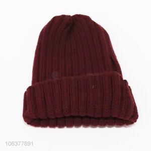 Competitive price boys outdoor winter knitting beanie