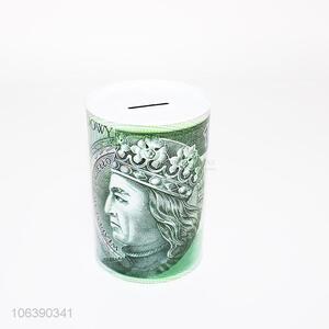 Factory sell money saving iron box design money box