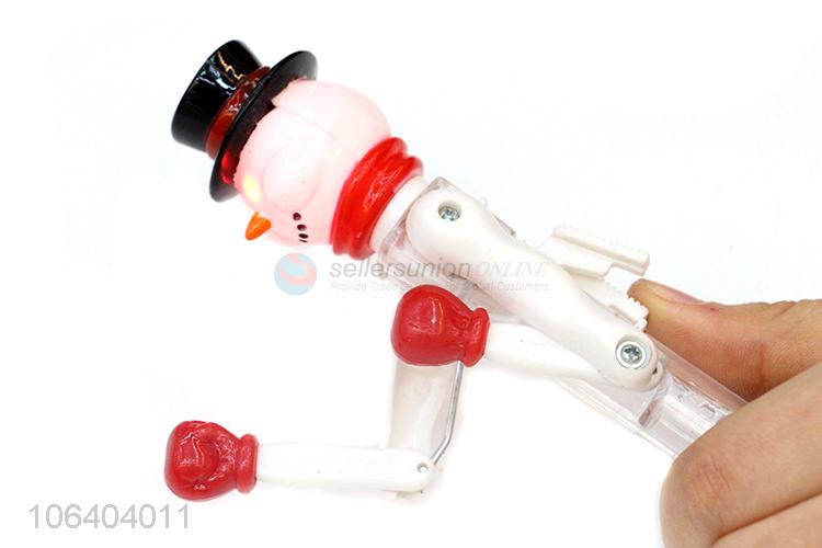 Lovely Design Snowman Shape Ball-Point Pen